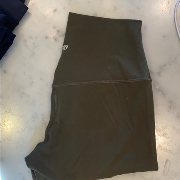 lululemon athletica Pants - lululemon align green crop